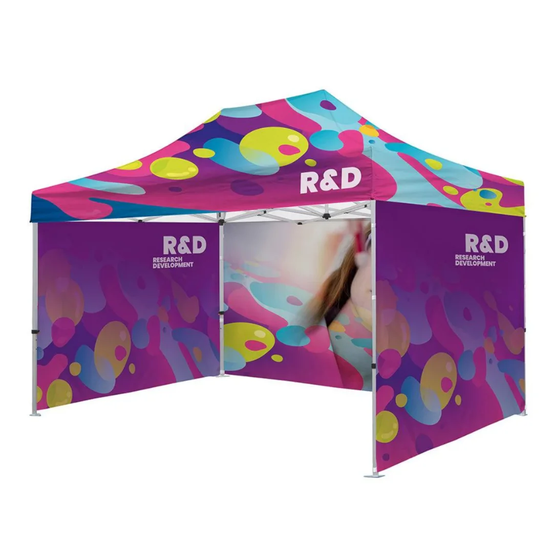 10x15 Custom Canopy Tent Full Coverage Pro