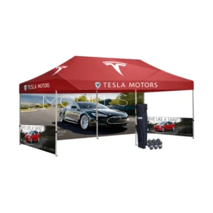 10x20 Custom Canopy Tent Corner Pro