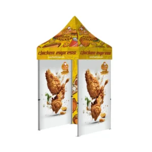 5x5 Custom Canopy Tent Full Coverage Pro