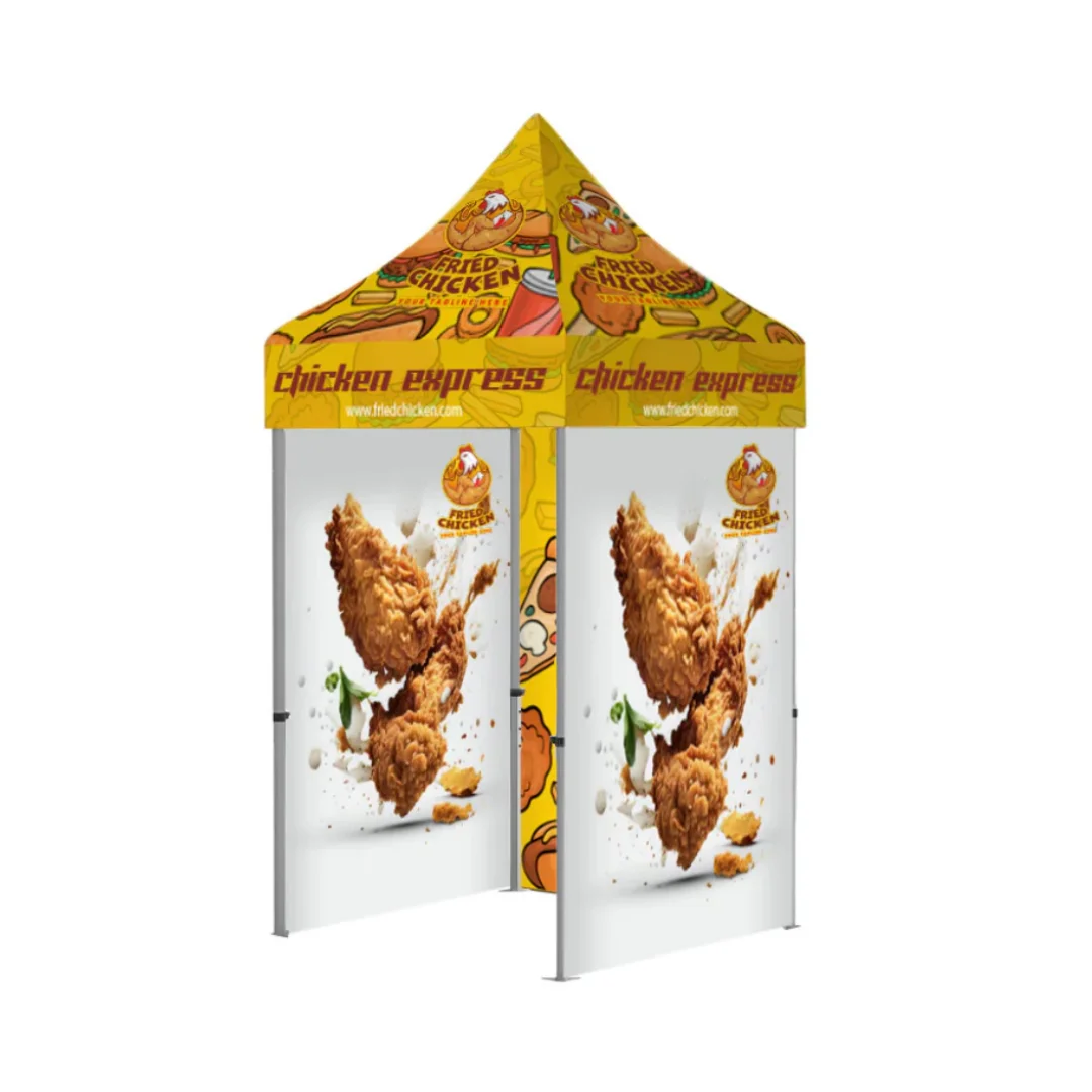 5x5 Custom Canopy Tent Full Coverage Pro