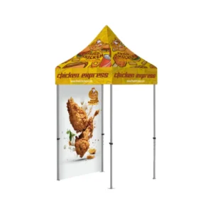 5x5 Custom Canopy Tent Backdrop Booth